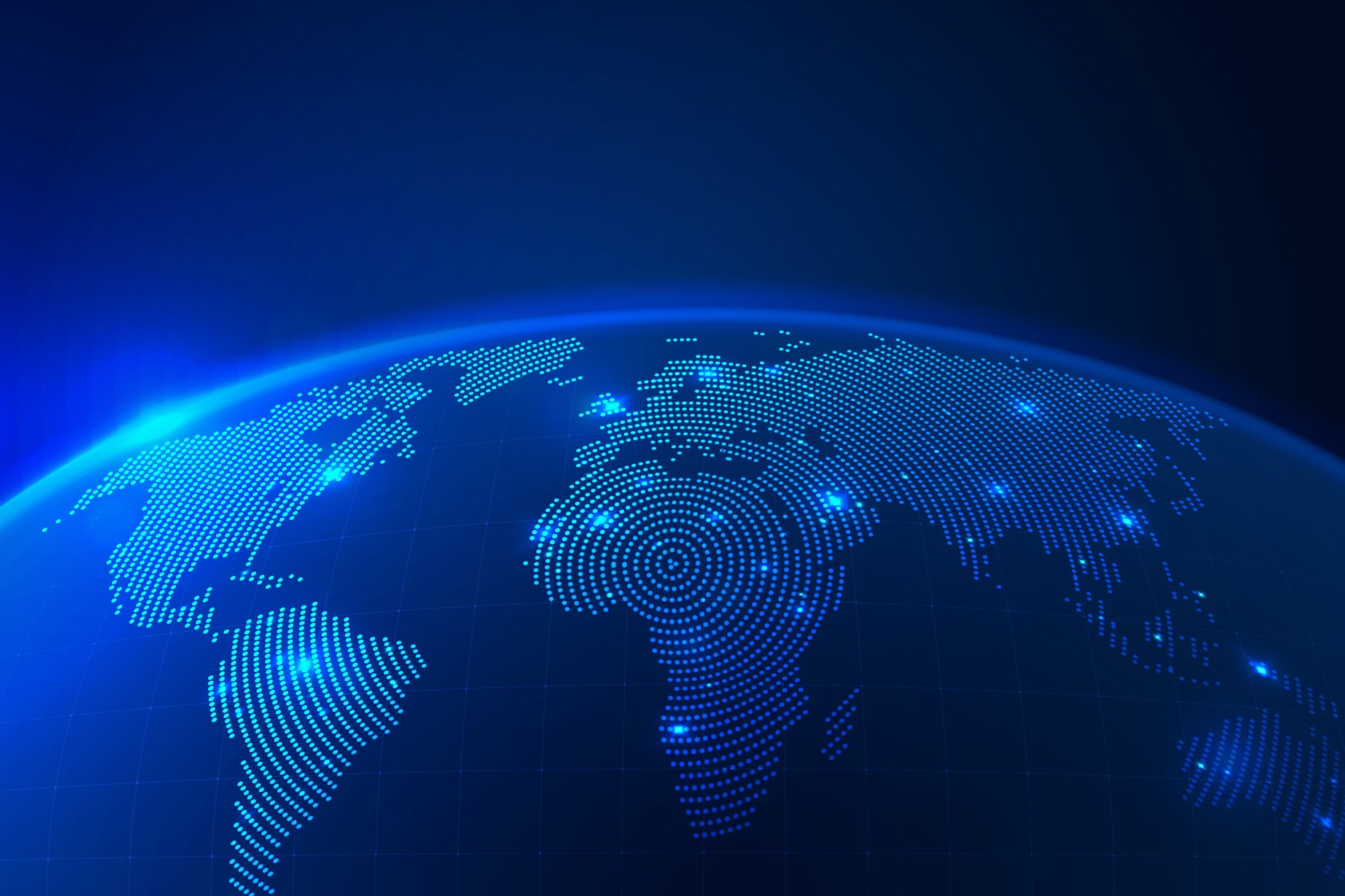 ZRA International world map