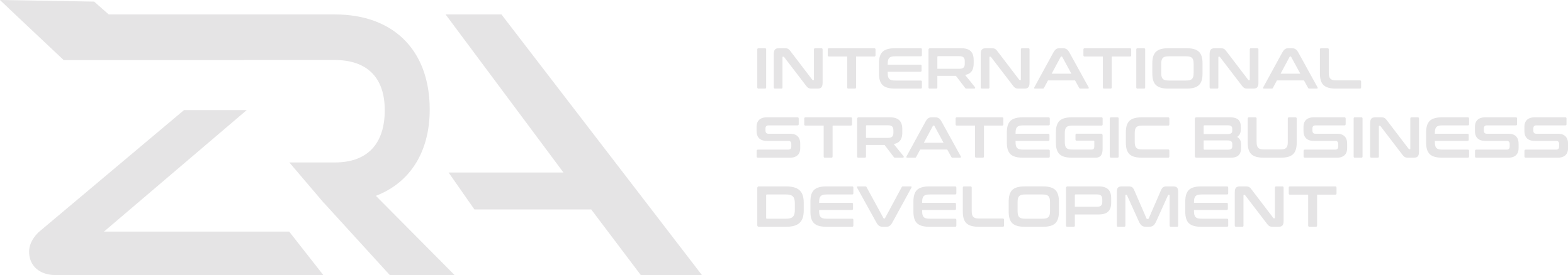 ZRA International Strategic Business Development Logo